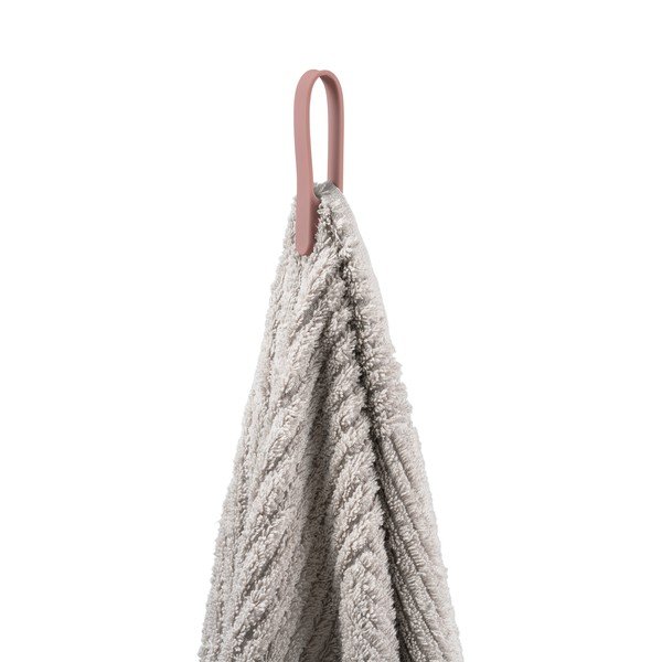 Silikonska šipka za ručnike prljavo roza 2 kom Loop – Zone-image-1