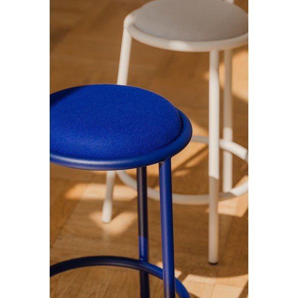 Plava metalna barska stolica (visine sjedala 68 cm) Hogo – noo.ma-image-2