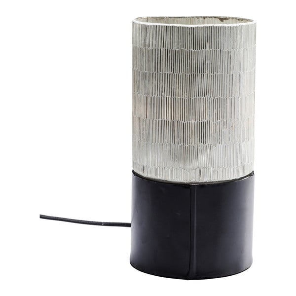 Crna stolna lampa Kare Design Coachella, visina 39 cm