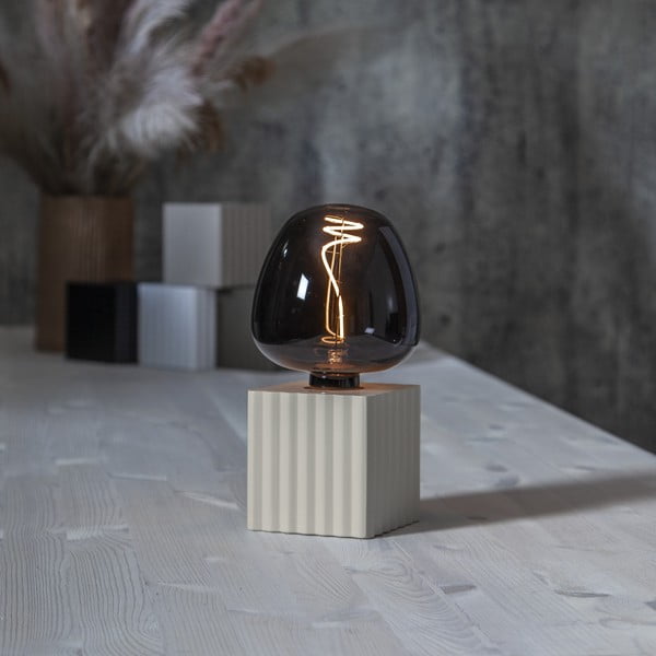 Krem stalak svjetiljke 10 cm Box – Star Trading-image-4