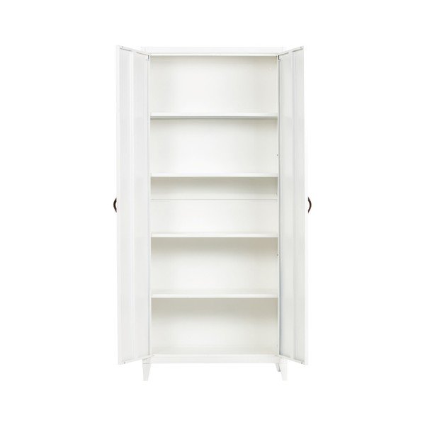 Bijeli ormar WOOOD Brock, širine 84 cm-image-2