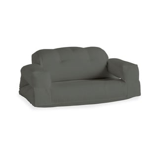 Tamnosivi kauč na razvlačenje prikladan za eksterijer Karup Design Design OUT ™ Hippo Dark Grey
