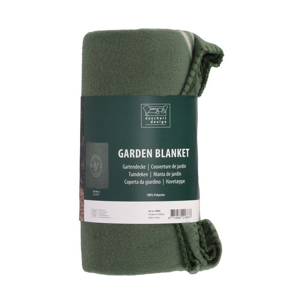 Zelena piknik deka 130x180 cm – Esschert Design-image-4