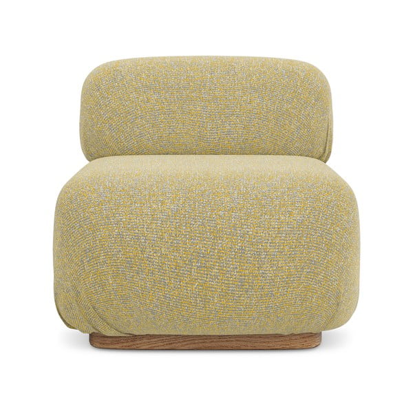 Žuta  modularna sjedeća garnitura Ailani – Makamii