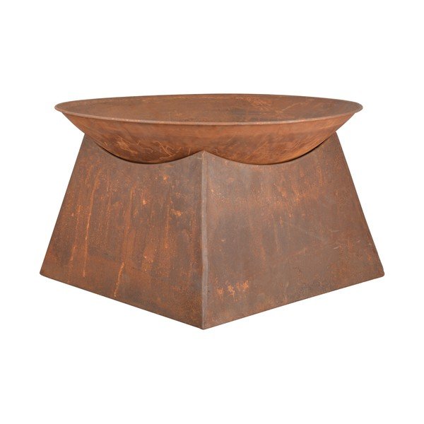 Metalni kamin na postolju Esschert Design Home-image-3