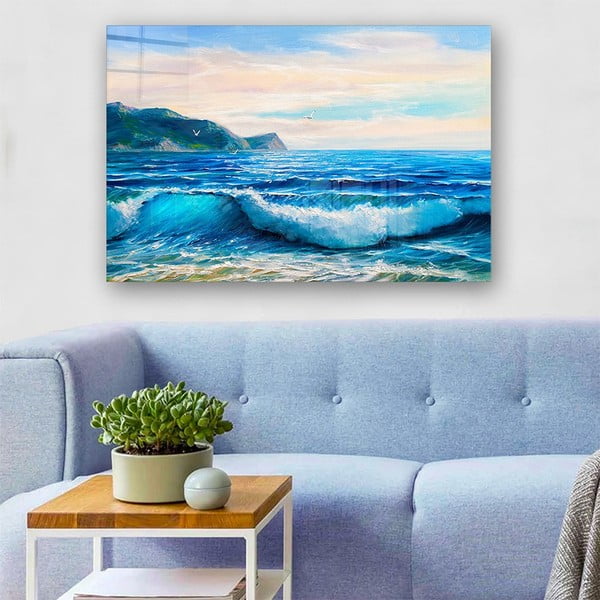 Staklena slika 100x70 cm Horizon - Wallity-image-1