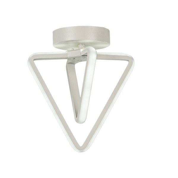 Bijela metalna LED stropna svjetiljka Baris – Squid Lighting