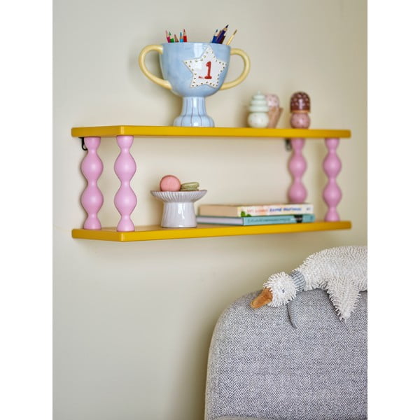 Žuta  dječja polica s više razina 60 cm Bibiola – Bloomingville Mini-image-1