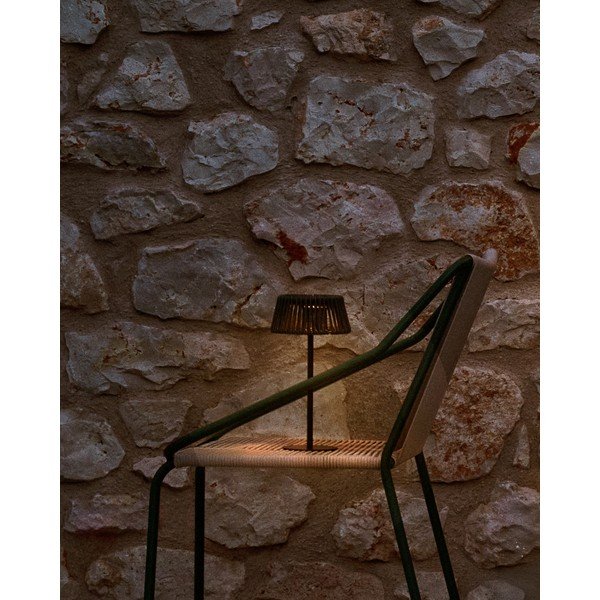 LED stolna vanjska svjetiljka sa solarnim panel ø 11 cm Aldet – Kave Home-image-2