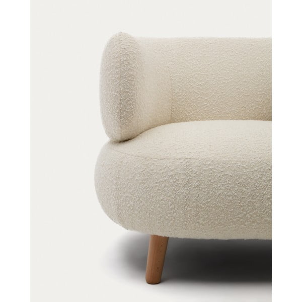 Krem fotelja Luisa – Kave Home-image-1