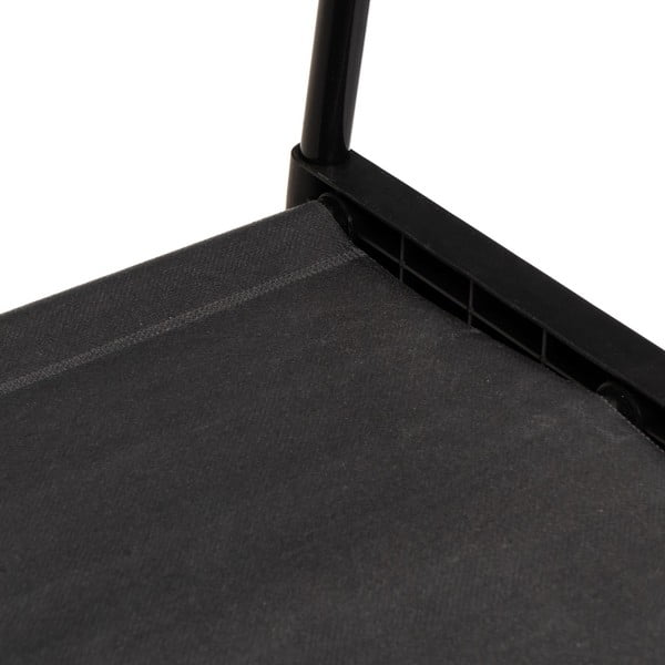 Crni metalni mobilni stalak za odjeću 84x43x156 cm – Casa Selección-image-3