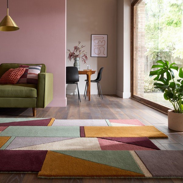 Ručno rađen vunen tepih 200x290 cm Shuffle Shaped – Flair Rugs-image-1
