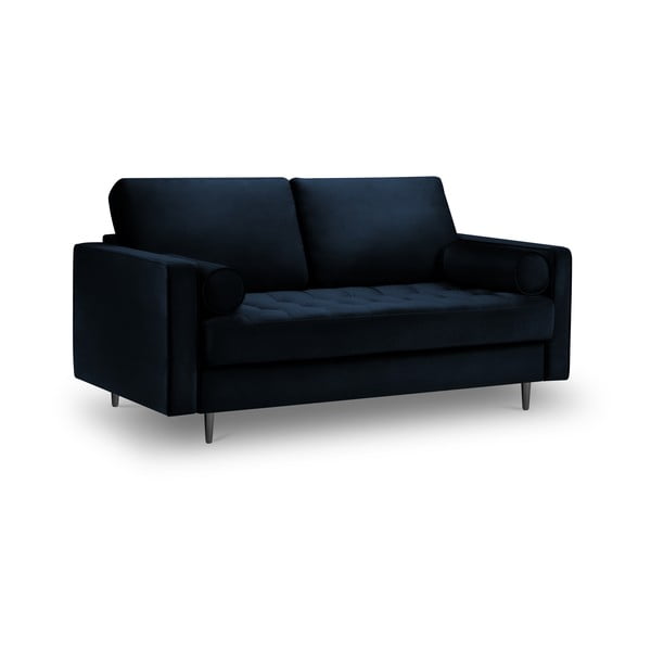 Plava baršunasta sofa Milo Casa Santo, 174 cm-image-3