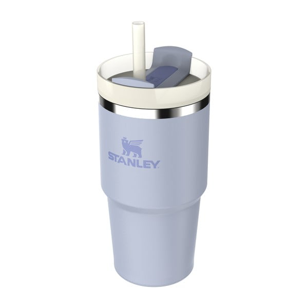 Ljubičasta termosica od nehrđajućeg čelika sa slamkom 600 ml Quencher H2.0 FlowState Tumbler Dew Drop – Stanley-image-1
