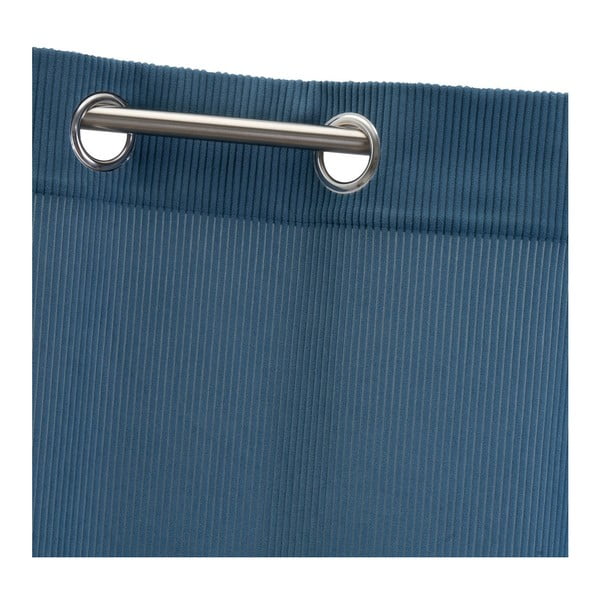 Plava zavjesa od samta 140x260 cm Merely – Casa Selección-image-4