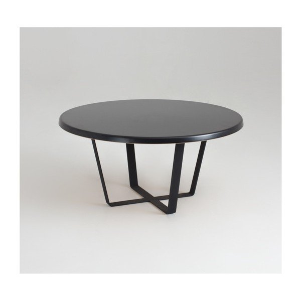 Crni Custom Form Mapple stolić za kavu, promjer 80 cm-image-3