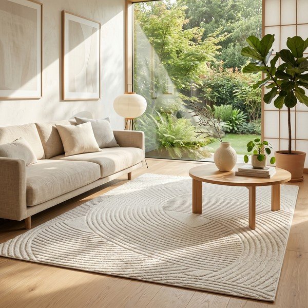 Krem tepih 120x170 cm Zephyr – ESTE-image-1