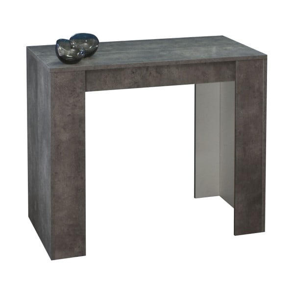 Sivi sklopivi blagovaonski stol TemaHome Elastic
