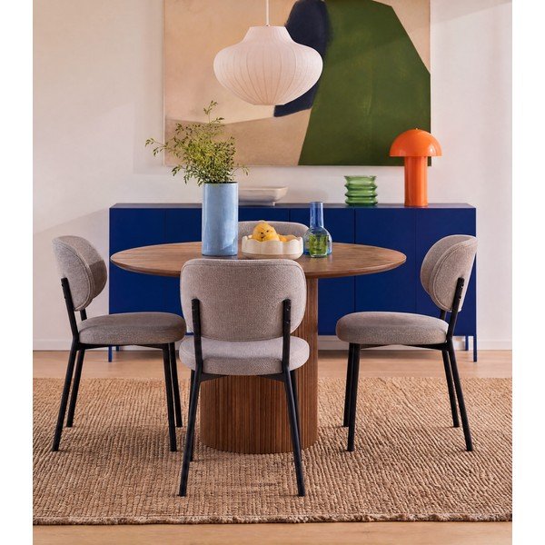 Bež blagovaonska stolica Fowler – Unique Furniture-image-3