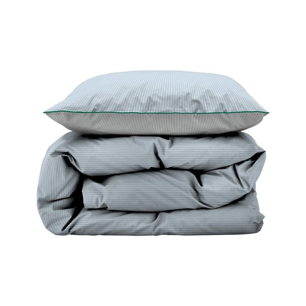 Plava posteljina za krevet za jednu osobu/za produženi krevet od organskog pamuka 140x220 cm Frame – Södahl