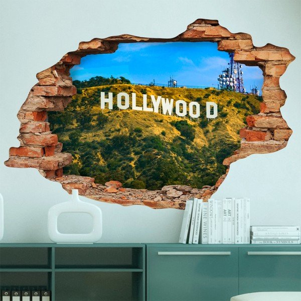 Naljepnica Ambiance Landscape Hollywood Hill, 60 x 90 cm-image-1