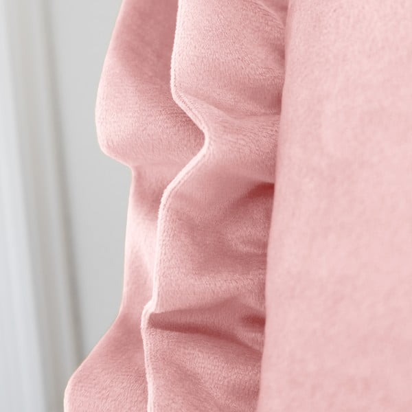 Ukrasni jastuk od samta 43x43 cm Velvet Double Frill – Catherine Lansfield-image-3