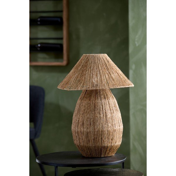 Stolna lampa u prirodnoj boji sa sjenilom od jute (visina 55 cm) Maruva – Light & Living-image-2