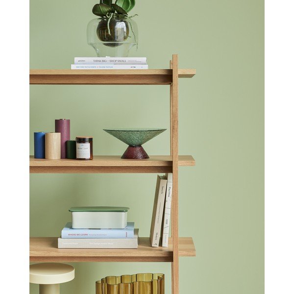 Crvena/plava staklena zdjela za voće ø 25 cm Bonbon – Hübsch-image-1