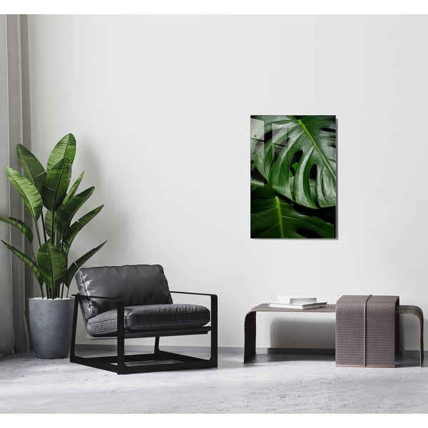 Staklena slika 70x100 cm Monstera - Wallity-image-1