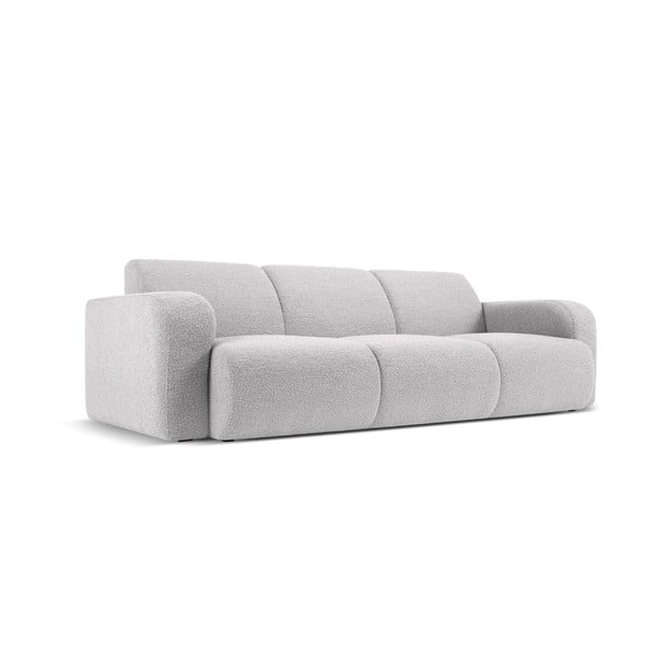 Svijetlo siva sofa od bouclé tkanine 235 cm Molino – Micadoni Home-image-2