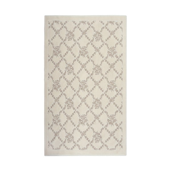Smeđi pamučni tepih Floorist Sarmasik, 100 x 200 cm