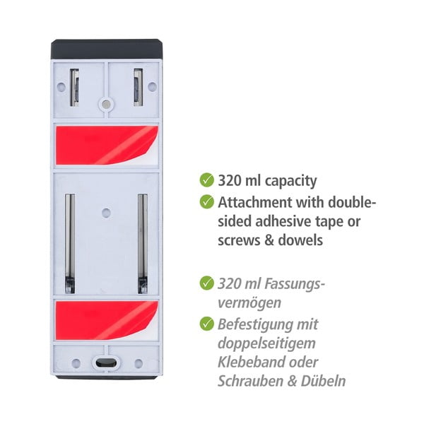 Zidni plastični dozator sapuna 0,32 l Istres - Wenko-image-4