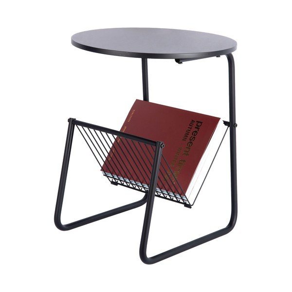 Metalni okrugao pomoćni stol ø 40 cm Riqueza Revista – Leitmotiv-image-2