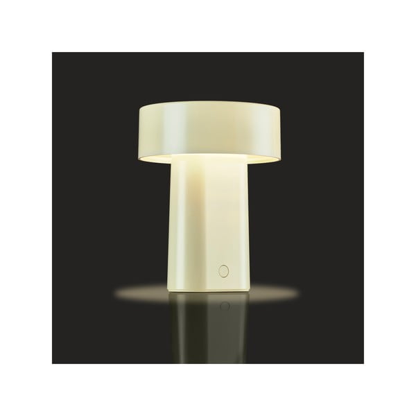 Svijetlo zelena plastična LED stolna lampa (visina 18 cm) Oblong – Zone-image-2