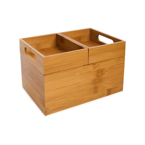 Kutija za pohranu od bambusa - Bambum