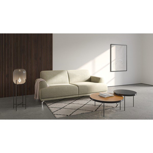 Svijetlobež trosjed MESONICA Puzo, 170 cm-image-1