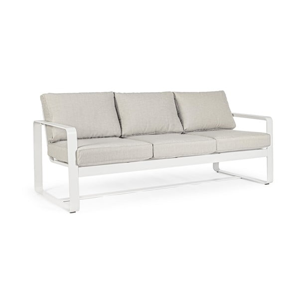 Bijela vrtna sofa aluminijska Merrigan   – Bizzotto-image-3