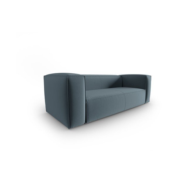 Plava baršunasti sofa 200 cm Mackay – Cosmopolitan Design-image-2