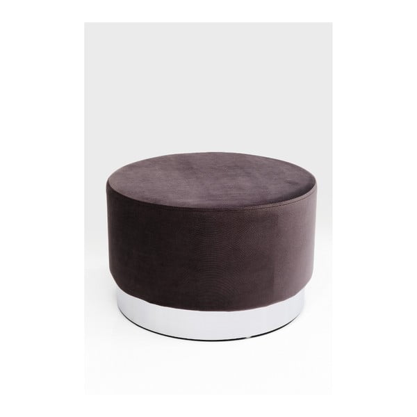 Tamno siva stolica Kare Design Cherry, ∅ 55 cm
