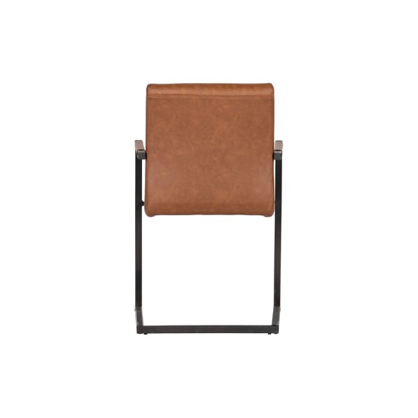 Smeđa blagovaonska stolica WOOOD Bas-image-4