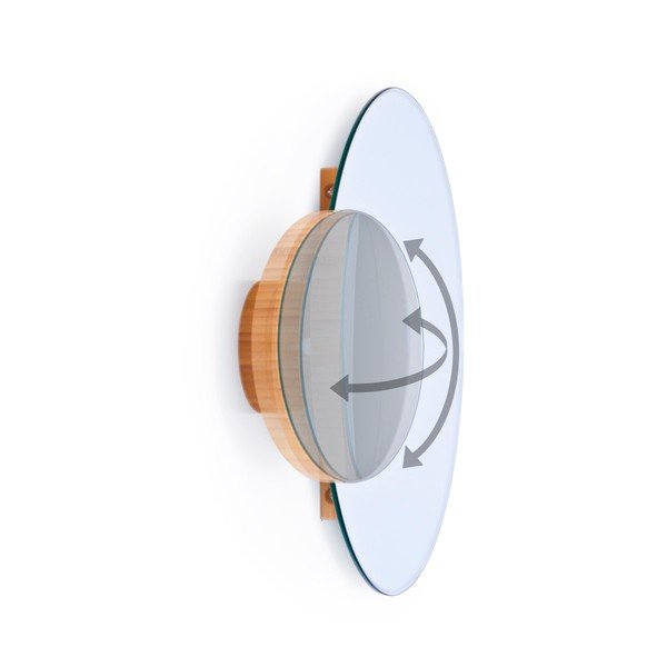 Zidno ogledalo Wireworks Eclipse Bamboo-image-3