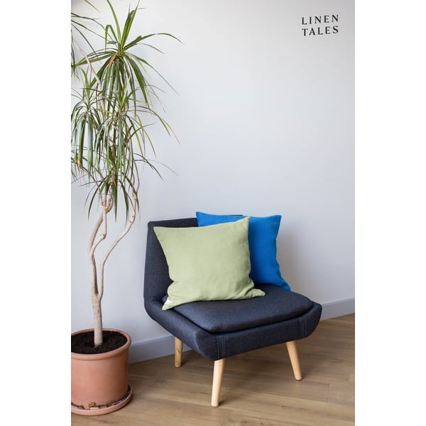 Lanena ukrasna jastučnica 40x40 cm Sage – Linen Tales-image-1