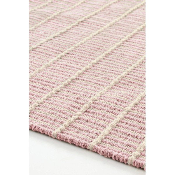 Ružičasta ručno rađena pamučna staza 80x150 cm Irma – Jotex-image-3