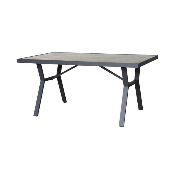 Tamno siva vrtna garnitura aluminijska za 5 osoba Sibiu – Rojaplast-image-3