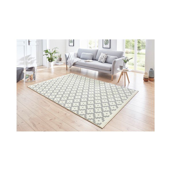 Krem-sivi tepih Hanse Home Celebration Lattice, 160 x 230 cm-image-1