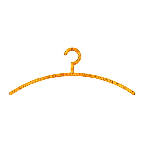 Narančasta vješalica za odjeću Wenko Bubble
