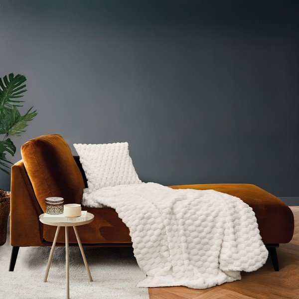 Krem deka od mikropliša 220x240 cm Frosty – douceur d'intérieur-image-1