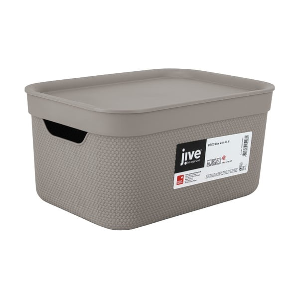 Plastična kutija za pohranu s poklopcem Deco - Rotho-image-4