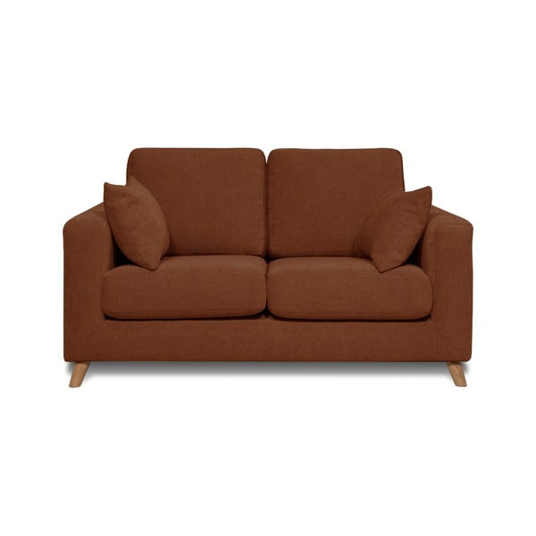 Tamno narančasta sofa 157 cm Faria - Scandic