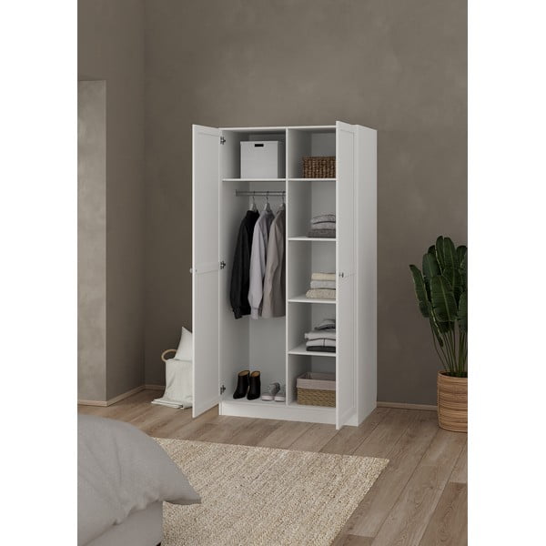 Bijeli ormar 99x200x62 cm Billund – Tvilum-image-2